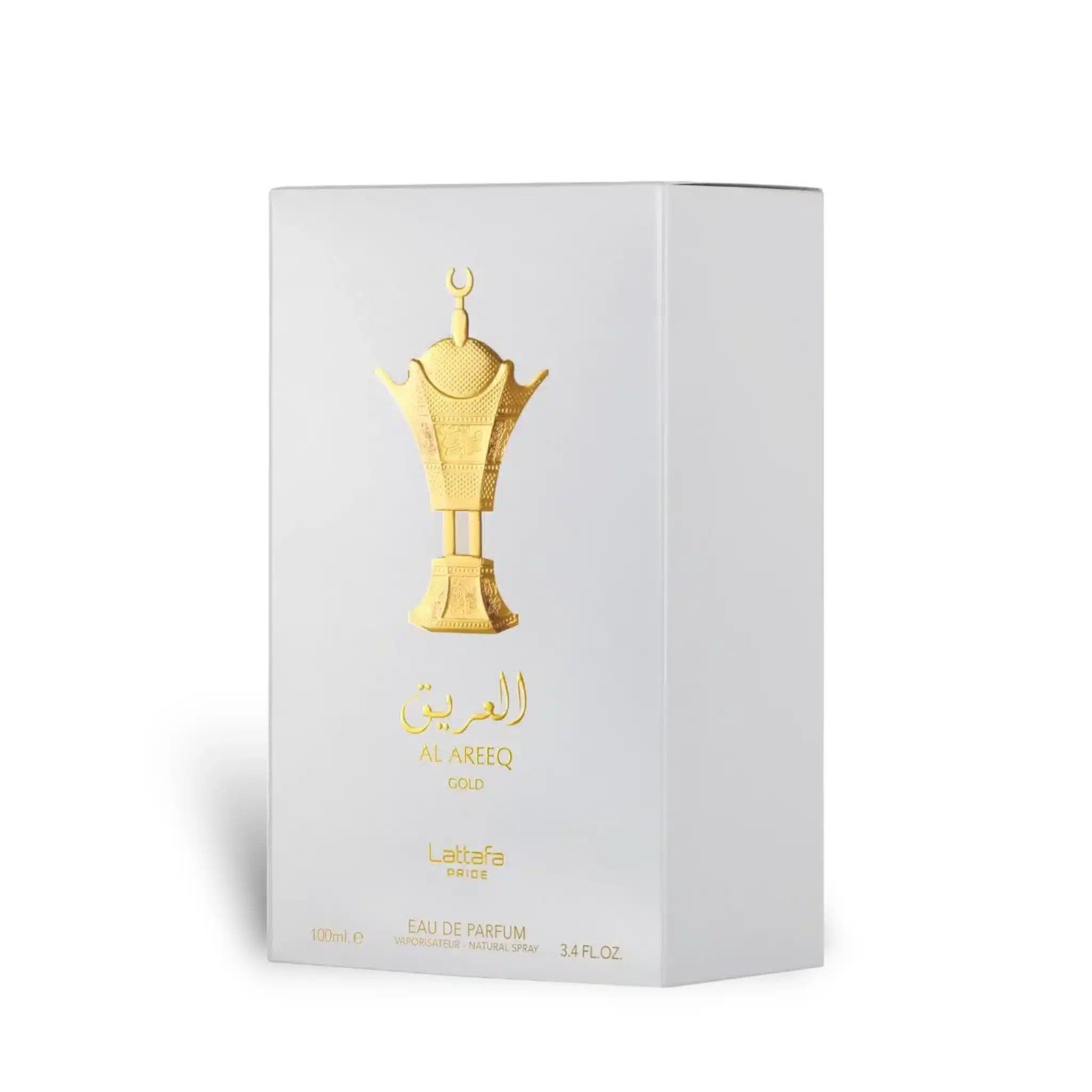 AL AREEQ GOLD 100ml Eau De Parfum by Lattafa Pride - fragrance
