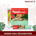 HENNA NAIL DECORATION PASTE - RaniKONE - 72g Reddish - Henna