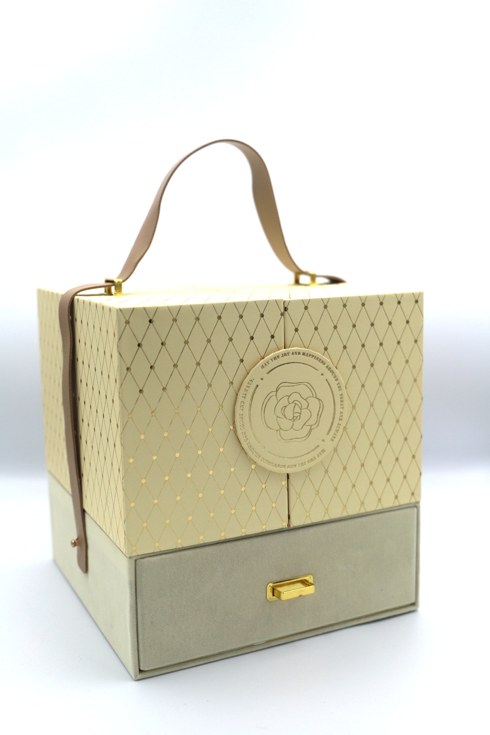 Large Gift Box - 2 COLOR VARIANTS - Beige - Gift box