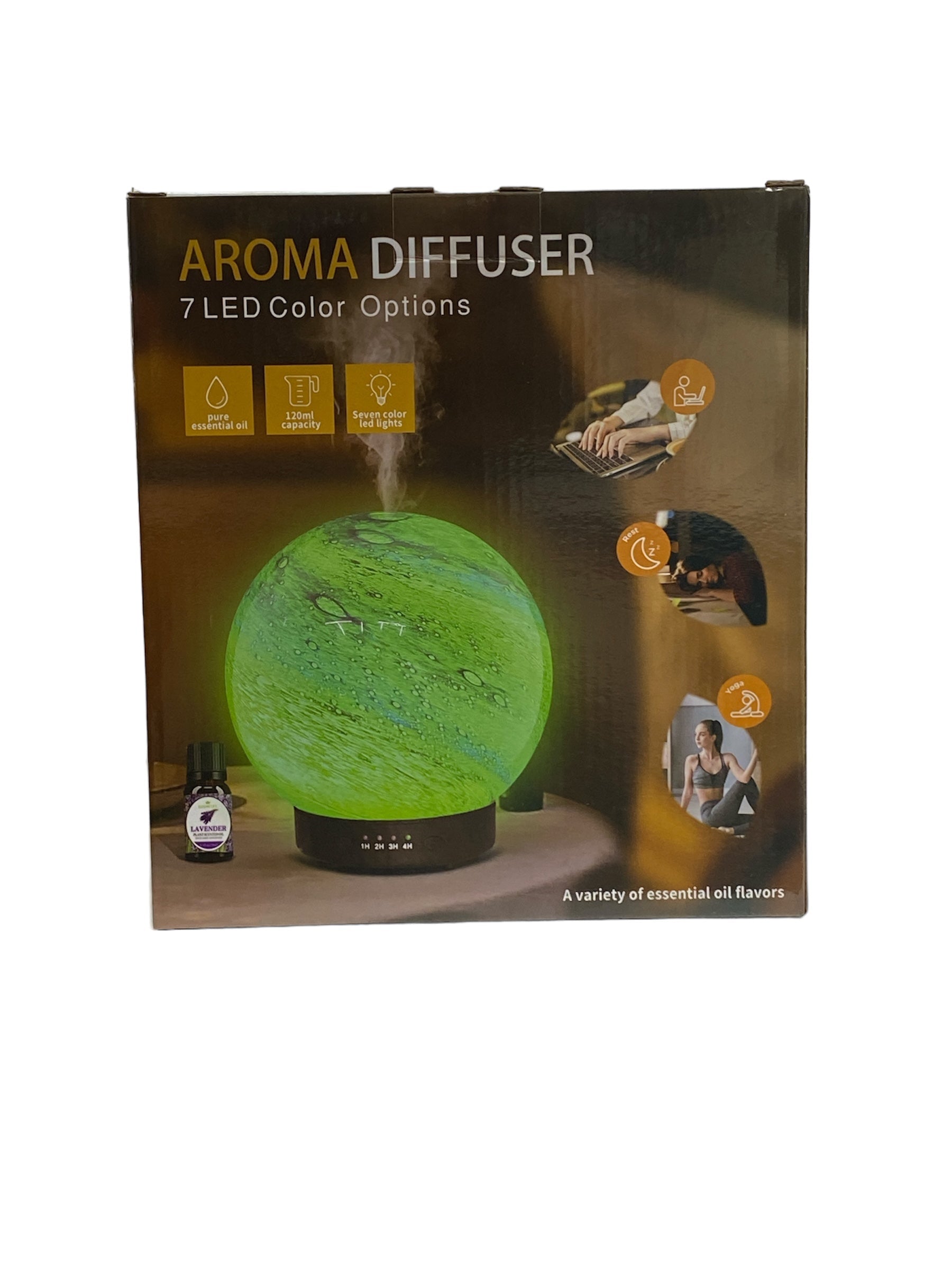 LED crystal ball diffuser - Electric