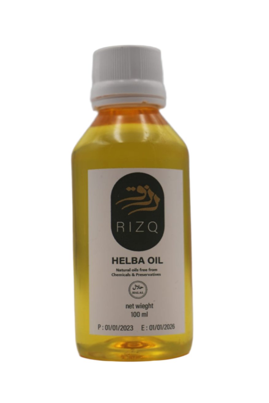Natural Fenugreek/Helba oil by RIZQ For hair - Hair oil