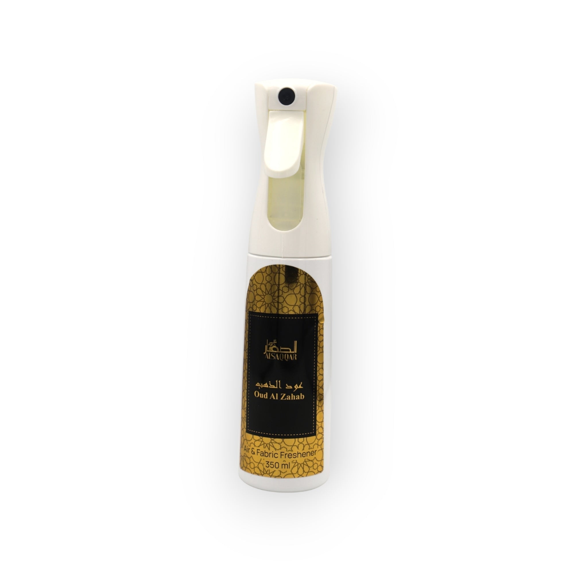 OUD ALZAHAB 350ml Fabric Freshener by ALSAQQAR - fragrance