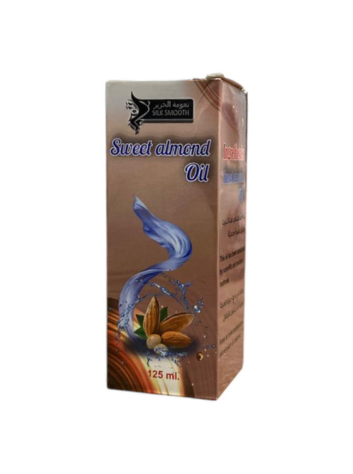 Sweet Almond Oil 125ml by Al Tuffahah Al Khadraa - Hair oil